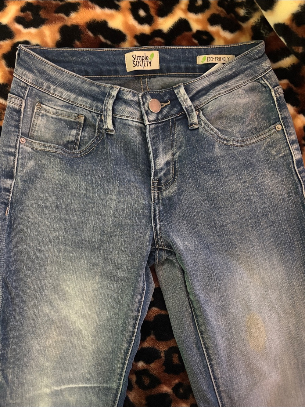 Socialite Light Blue Flare Jeans